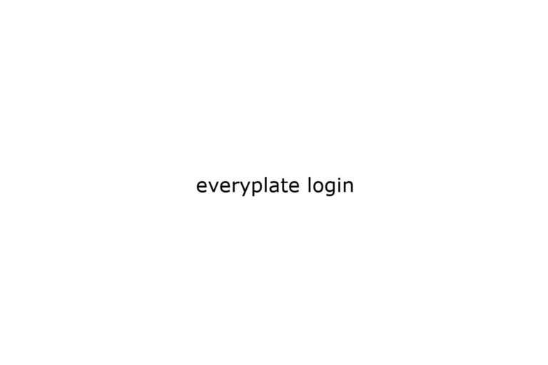 everyplate login