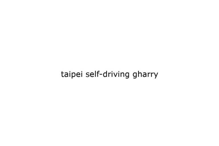 taipei self driving gharry