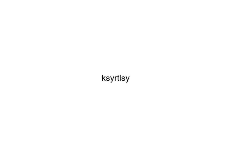 ksyrtlsy