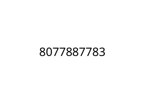 8077887783