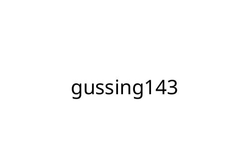 gussing143