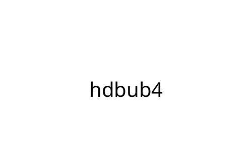 hdbub4