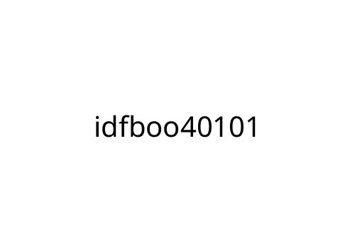 idfboo40101