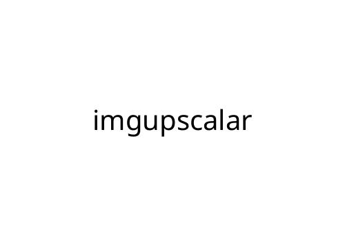 imgupscalar