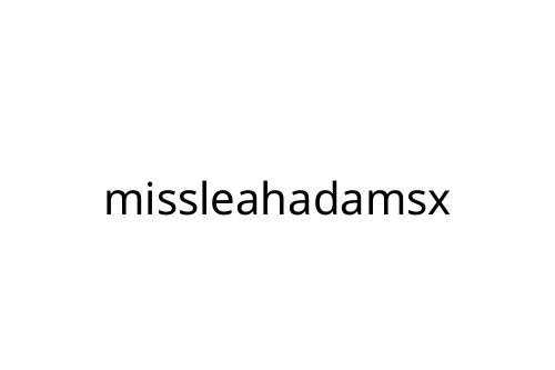 missleahadamsx