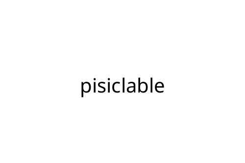 pisiclable