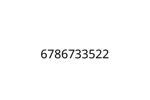 6786733522
