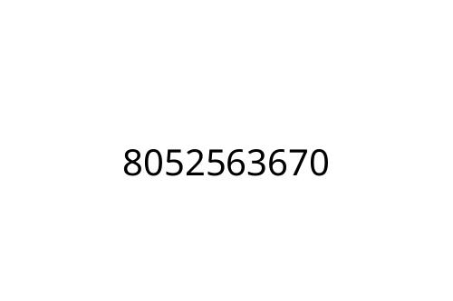 8052563670