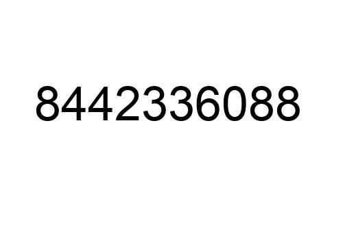 8442336088