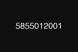 5855012001