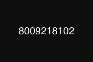8009218102