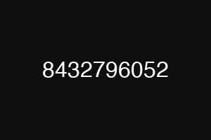 8432796052