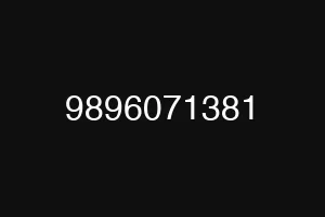 9896071381