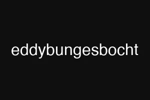 eddybungesbocht