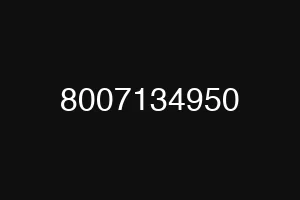 8007134950