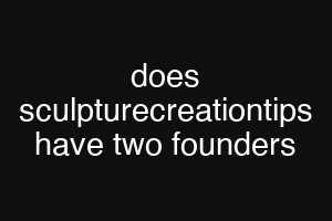 does sculpturecreationtips have two founders